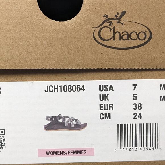 Chaco Z2 Classic Sport Sandals, Black, Women\'s 7 M